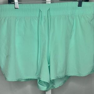 Velocity Mint Green Athletic Shorts